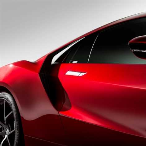 Honda NSX odtwarza geoglif "Koliber"